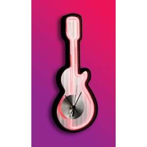  Lumisource Neon Guitar Clock