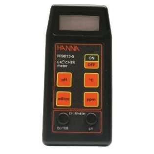 Hanna Instruments HI 9813 5N pH/EC/TDS/ Degree C Portable Meter at 