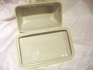 Vintage Hall Refrigerator Dish Made For Westinghouse Yellow  