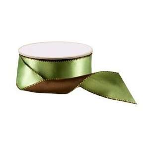   The Container Store Double Satin Wired Ribbon: Arts, Crafts & Sewing