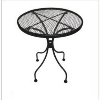 DC America WIT118 Charleston Wrought Iron End Table