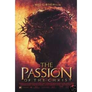 Passion Of The Christ Original Single Sided 27x40 Movie Poster   Not A 