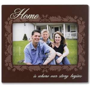   Wood Picture Frame Home Is Where Our Story Begins