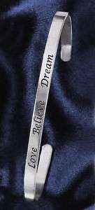 Sterling Silver Inspirational Bangle Bracelet AVON  