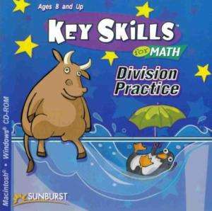 Key Skills For Math Division Practice PC CD kids game  