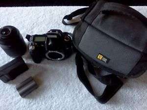 Nikon D90 12.3 MP Digital SLR Camera Kit w/lens,bag,cha  