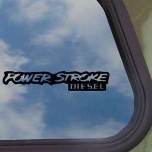  Power Stroke Diesel 4x4 Black Decal Truck Window Sticker 