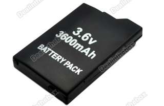 New 3.6V 3600mAh Lithium Battery For PSP 1000 2000 3000 Series Battery 