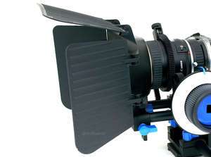 Matte Box for 15mm rod support follow focus DV GH2 600D  
