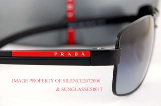 Brand New Prada Sport Linea Rossa Sunglasses PS 50L 50LS 1BO/3M1 BLACK 