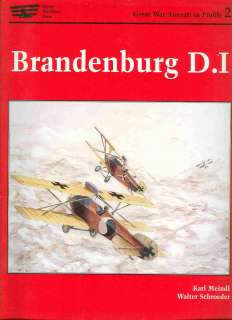   AIRCRAFT IN PROFILE # 2   BRANDENBURG D.1 Austro Hungarian sb book