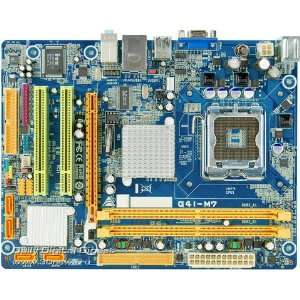   G41 M7 775 FSB1333 DDR2 PCIE SATA M ATX (BI04PG41M) Electronics