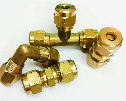 6mm Brass Compression Fittings Straight Reducer Elbow Tee 6 mm Coupler 
