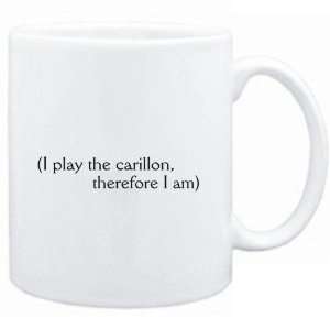  Mug White  i play the Carillon, therefore I am 