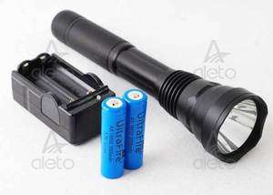   CREE XM L T6 LED Flashlight Torch Lamp Light 2X18650 +Charger  