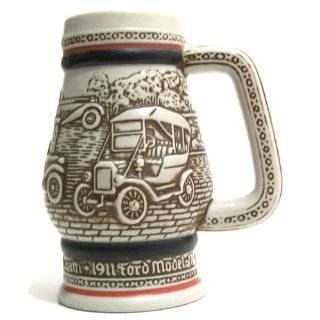 Collectible AVON Vintage Beer Stein c1982 Automobiles of the World