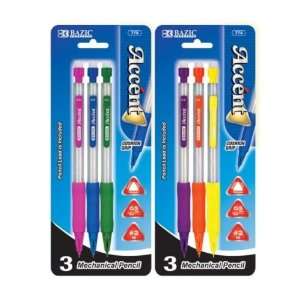  Bazic 775 144 Accent 0.5 mm Triangle Mechanical Pencil 