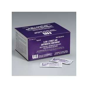  Triple antibiotic ointment pack  1/32 oz.  144 per box 