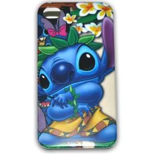  Stitch Case Hard Case Cover for Apple Iphone4 4g + Free Screen 