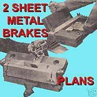SHEET SMALL METAL BRAKES 4 THE WORKSHOP PLANS  