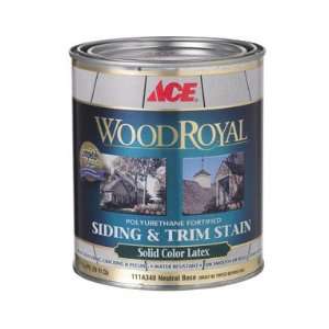  Ace Wood Royal Latex Solid House & Trim Stain Patio, Lawn 