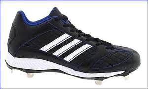 NEW Adidas Spinner 8 Low Baseball Metal Cleats Shoes, Mens Sizes 