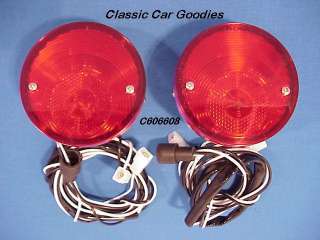 1964 1966 Chevy Truck Stainless Steel Tail Lights (2) 1965  