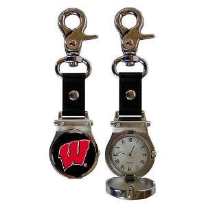    Wisconsin Badgers NCAA Photodome Clip On Watch: Sports & Outdoors