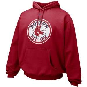  Nike Boston Red Sox Red Pre Game Hoody Sweatshirt: Sports 