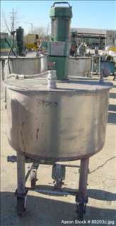 USED Graco tank, 100 gallon, 304 stainless steel, vert  