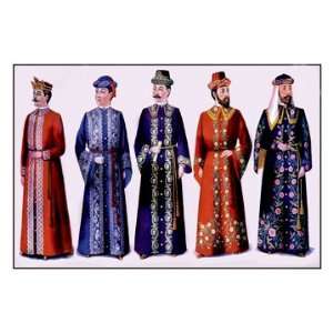   : Odd Fellows: Men in Ornate Robes 24X36 Giclee Paper: Home & Kitchen