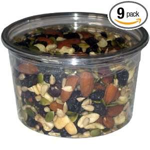 Hickory Harvest Super Trail Mix, 10 Ounce Tubs (Pack of 9)