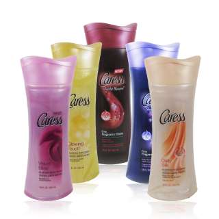 Caress Body Wash Fine Fragrance or Silkening Choice of Scent 18 oz (4 