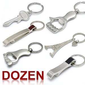   )Assorted Key Chain Beer Bottle openers 