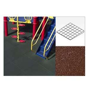  Playguard® Pigmented Ada Ramp 24x24x2 1/2 Red Everything 