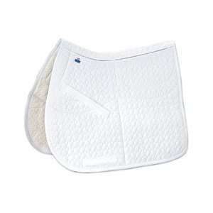   Square Pad with Pockets for Shims  Dressage   White