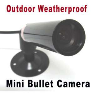 New Mini Bullet Color Outdoor CCTV Camera 3.6mm Lens  