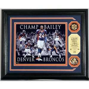   Bailey Dominance Photo Mint W/ Two 24Kt Gold Coins 