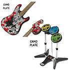 skin fits rockband 1 2 guitar drums for xbox ps3