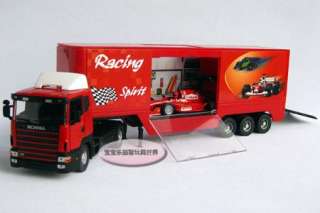 New 1:43 Sweden Scania F1 Truck Diecast Model Car With Box Red B436 