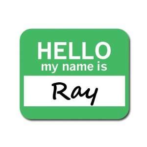  Ray Hello My Name Is Mousepad Mouse Pad