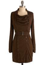 Modern Day Pioneer Dress  Mod Retro Vintage Solid Dresses  ModCloth 