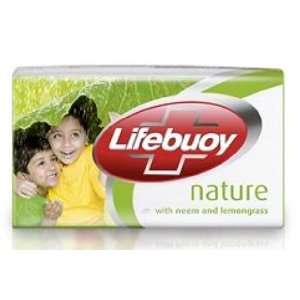  Lifebuoy Nature with neem & lemongrass 75g Health 