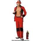 Mens Firefigter Halloween Costume Fireman Adult Funny Outfit Fire 