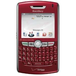    Red BlackBerry 8830 Bluetooth EVDO Phone for Verizon: Electronics