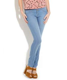 Pale Blue (Blue) 32in High Waisted Skinny Jeans  234295545  New Look
