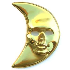  Gold Moon Mardi Gras Mask 