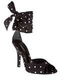 Dolce & Gabbana Spotty Stiletto Sandal   Biondini   farfetch 
