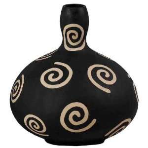  Swirly Do 11 High Ceramic Vase