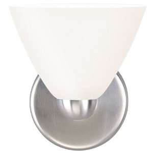   Contemporary / Modern Single Light Up Lighting Dome Shaped Wall Sconce